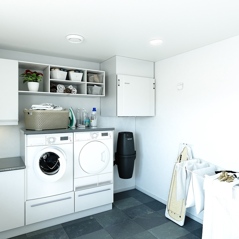 Rekuperační jednotka FLEXIT NORDIC S3 REL - LEVOSTRANNÝ MODEL S ELEKTRICKÝM DOHŘEVEM