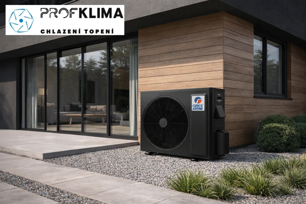 Tepelné čerpadlo GREE Versati IV 10,0kW včetně Wi-fi a LOXONE