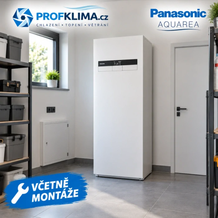 Tepelné čerpadlo Panasonic Aquarea All in One 7 kW včetně montáže
