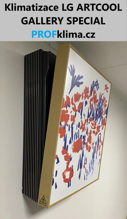 Klimatizace LG ARTCOOL GALLERY SPECIAL 3,5Kw VČETNĚ MONTÁŽE