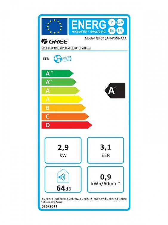 Mobilní klimatizace GREE MONA 3,5kW