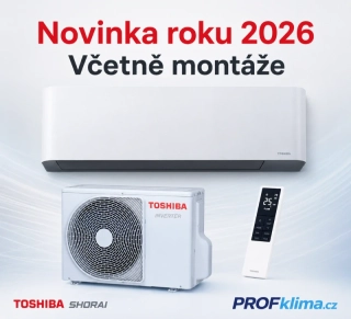 Toshiba Shorai Curve White 5,0kW VČETNĚ MONTÁŽE