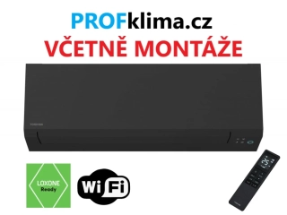 Toshiba Shorai Edge BLACK 3,5kW VČETNĚ MONTÁŽE