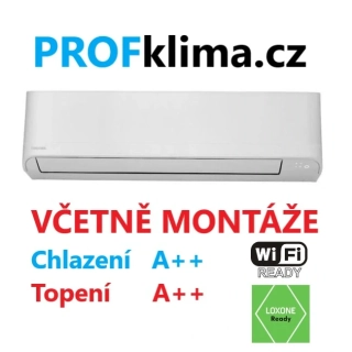 Klimatizace Toshiba Seyia 2,5kW včetně montáže