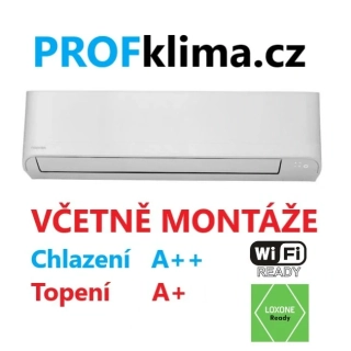 Klimatizace Toshiba Seiya 5,0 kW včetně montáže